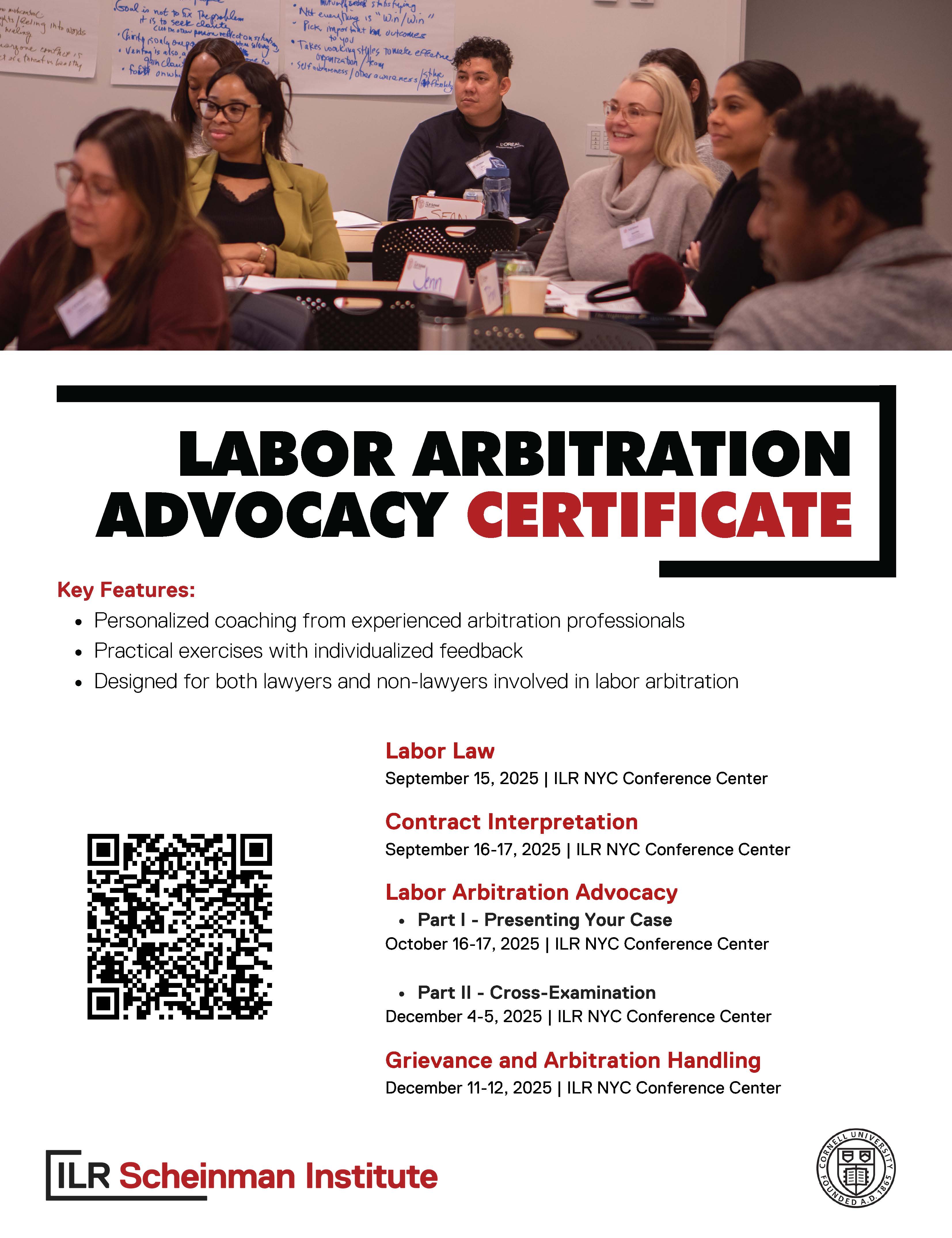 New York Arbitration & Labor Law Conference - Advocacy Event